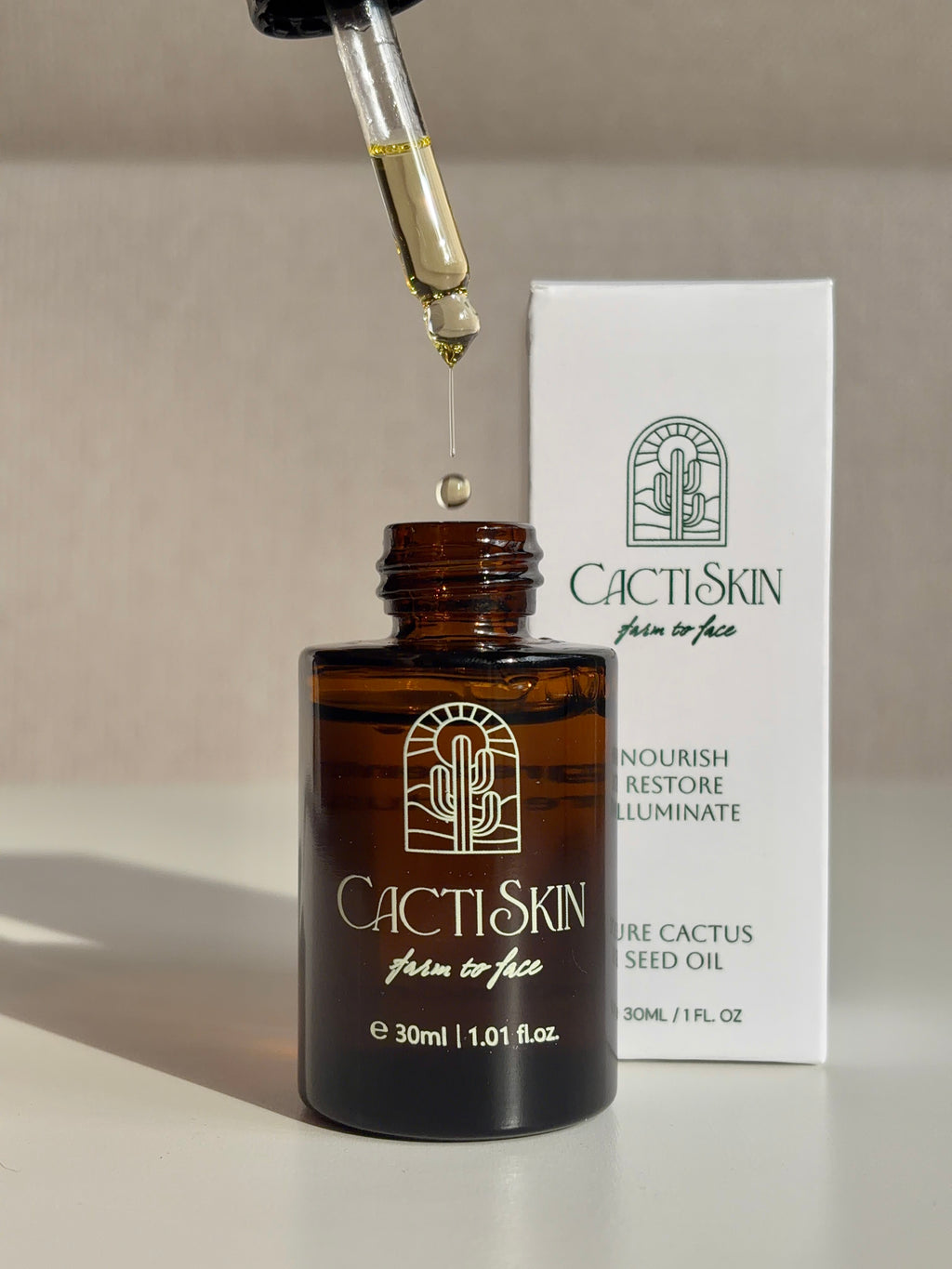 100% Pure Cactus Seed Oil